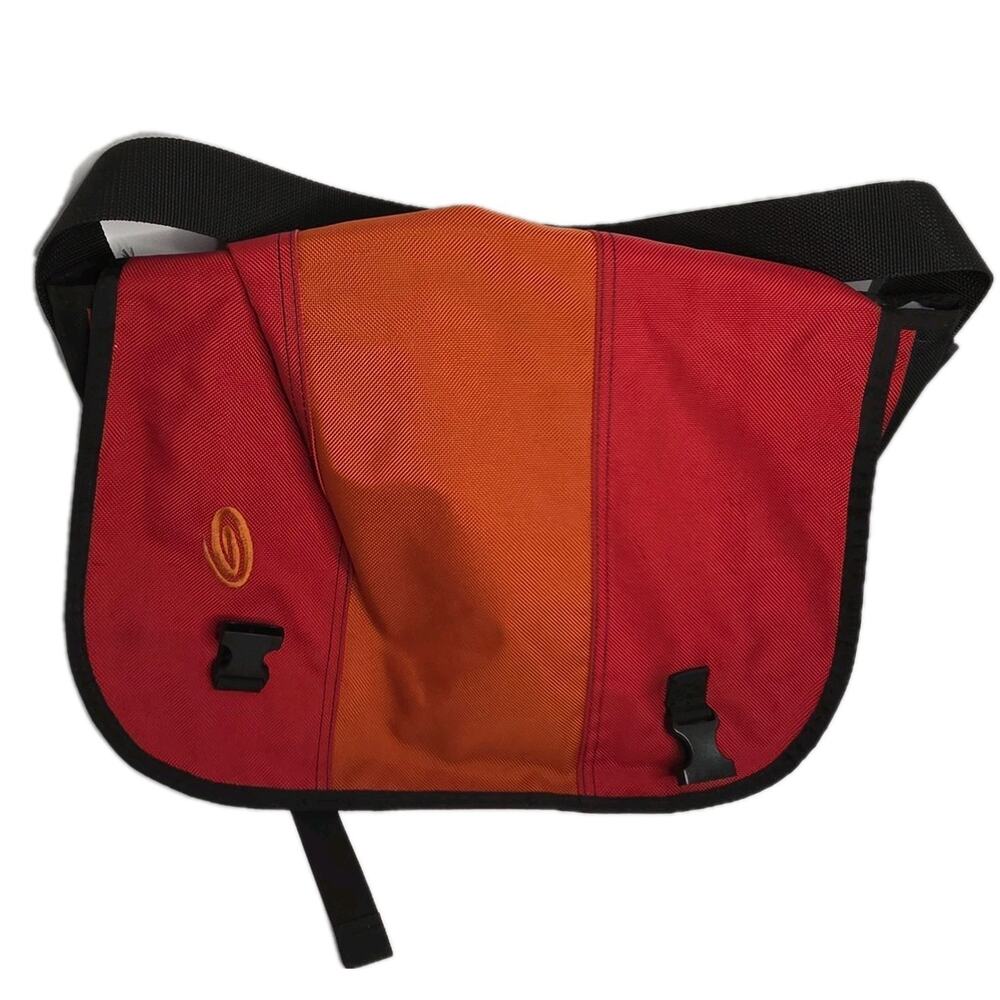 Timbuk2 Messenger Bag Red Orange Crossbody Laptop Shoulder Bag